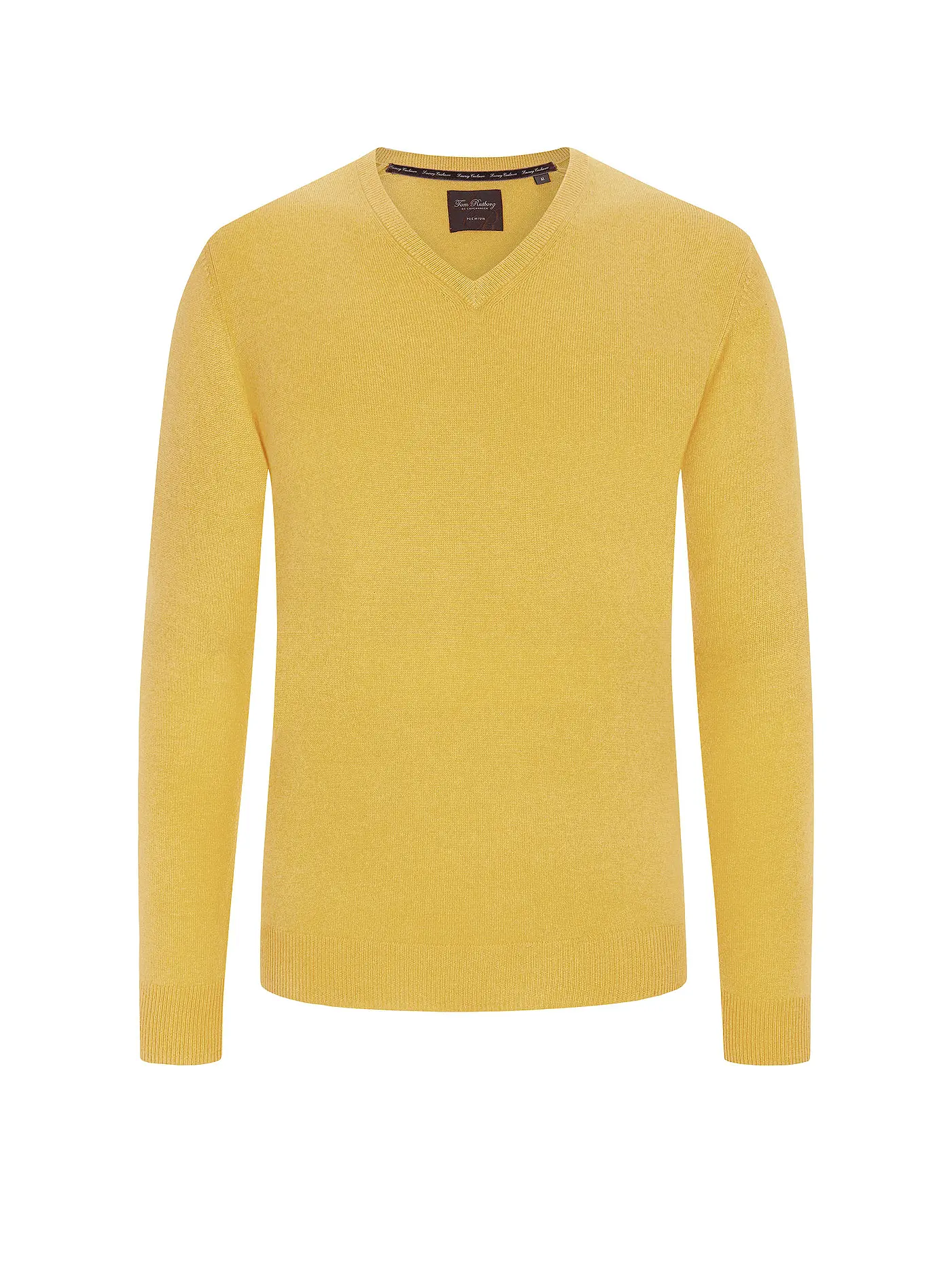 TOM RUSBORG | Kaschmirpullover | gelb